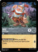A playing card from the Disney Shimmering Skies collection features "Doc - Bold Knight (193/204)," an armored dwarf with a white beard, rosy cheeks, and glasses. He wears a helmet with a red plume, a brown belt with a knife, brown boots, and a tan cape. The text reads: "DOC - Bold Knight. Drastic Measures: When you play this character, you may discard your hand to draw 2.