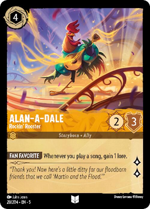 A card from the game Disney Lorcana titled 