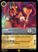 A detailed alt text for the image is:

A card from the Disney Lorcana trading card game featuring Jafar, Tyrannical Hypnotist (172/204) from the Shimmering Skies set. The card displays artwork of Jafar holding a hypnotic staff and grinning. It has attributes: cost 6, strength 0, and willpower 7. Special abilities include "Challenger +7" and "Intimidate.