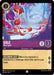 Disney's Gale - Wind Spirit (42/204) [Shimmering Skies] playing card features an illustration of swirling autumn leaves in a mystical forest under shimmering skies. The card has 1 attack point and 2 defense points, with text that reads: "RECURRING GUST: When this character is banished in a challenge, return this card to your hand.