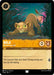 The Nala - Mischievous Cub (2/204) [Shimmering Skies] card from Disney Lorcana features a digital illustration of Nala stealthily crouching in a jungle setting. The card, marked with "1" in the top left corner, displays "0 Attack" and "4 Defense." Accompanying text reads: "The Lorcana Hide-and-Seek Championship was hers for the taking under Shimmering.