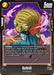 A trading card from the Dragon Ball Super: Fusion World collection features Babidi (FB03-084) [Raging Roar Release Event Cards], labeled as an "Evil Wizard." He has a yellow, wrinkled face with a large head and is dressed in a blue robe over a red outfit. The card displays the number "2" in the top left corner and "5000" at the top right. Below, it contains text detailing his powers from the Raging Roar Release Event Cards.