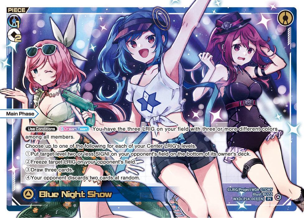 Blue Night Show (WXDi-P14-003[EN]) [Fesonne Diva]