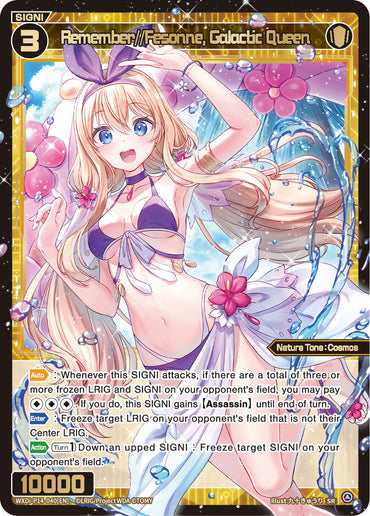 Remember//Fesonne, Galactic Queen (WXDi-P14-040[EN]) [Fesonne Diva]