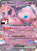 Introducing the Pokémon trading card, Mew ex (151/165) from the Prize Pack Series Five by Pokémon. This Double Rare card features a dynamically posed pink Mew illustration. With 180 HP and the Psychic ability "Restart," it allows you to draw up to three cards. Additionally, its move "Genome Hacking" lets you choose an opponent's attack for use.