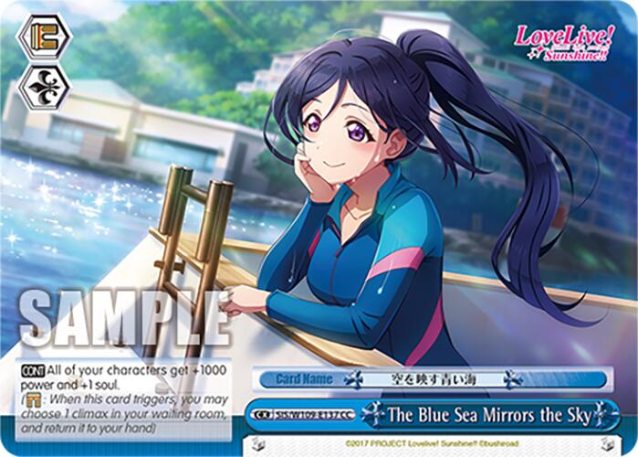 The Blue Sea Mirrors the Sky (SIS/W109-E137 CC) [Love Live School idol festival 2 MIRACLE LIVE!]