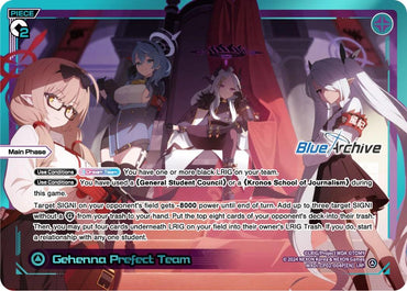 Gehenna Prefect Team (LRP) (WXDi-CP02-004P[EN]) [Blue Archive DIVA]