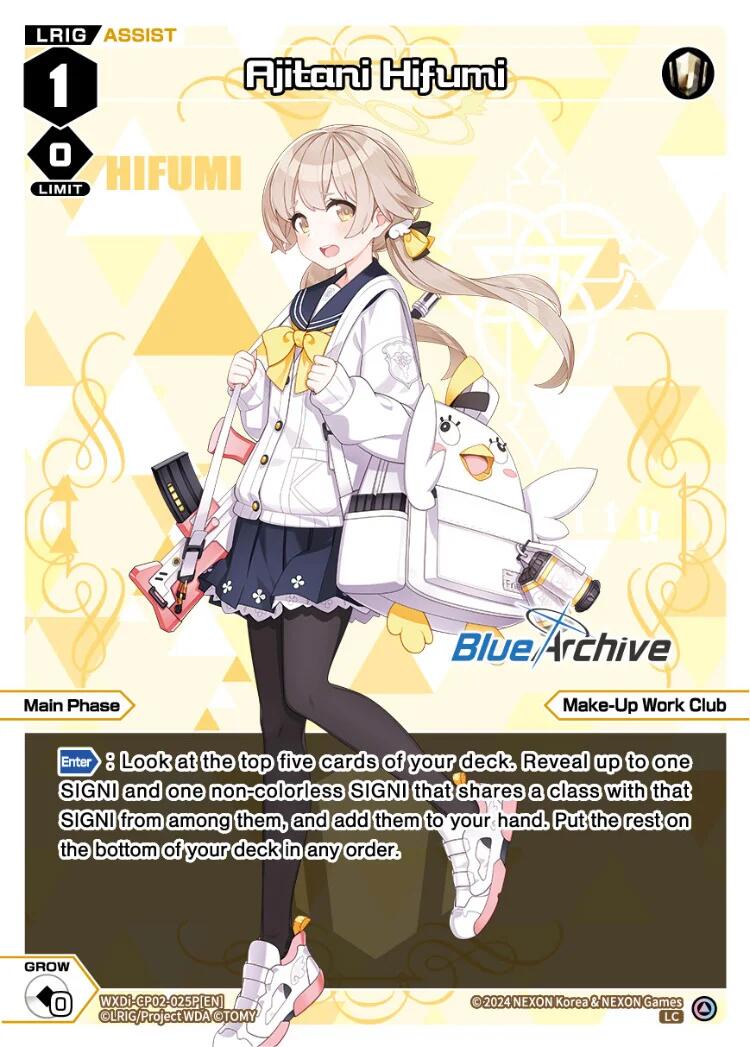 Ajitani Hifumi (Parallel) (WXDi-CP02-025P[EN]) [Blue Archive DIVA]