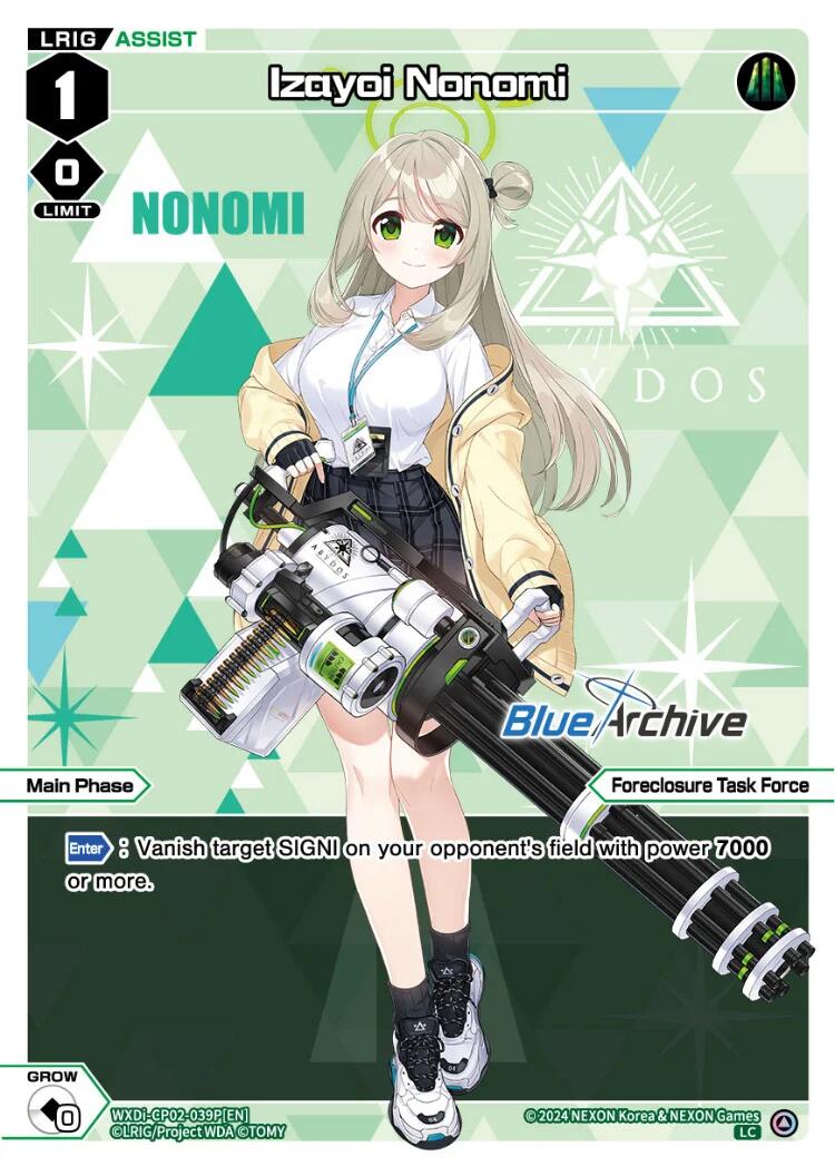 Izayoi Nonomi (Parallel) (WXDi-CP02-039P[EN]) [Blue Archive DIVA]