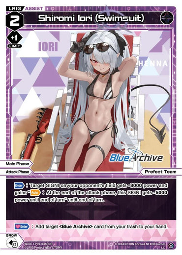 Shiromi Iori (Swimsuit) (WXDi-CP02-048[EN]) [Blue Archive DIVA]