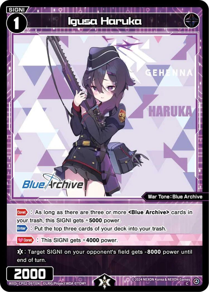 Igusa Haruka (WXDi-CP02-097[EN]) [Blue Archive DIVA]