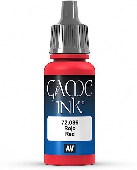 Vallejo Game Color Red Paint, 17ml