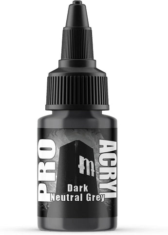 Monument Hobbies 044-Pro Acryl Dark Neutral Grey