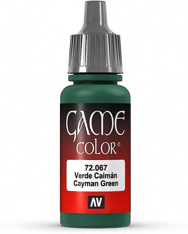 Vallejo Game Color Cayman Green Paint, 17ml