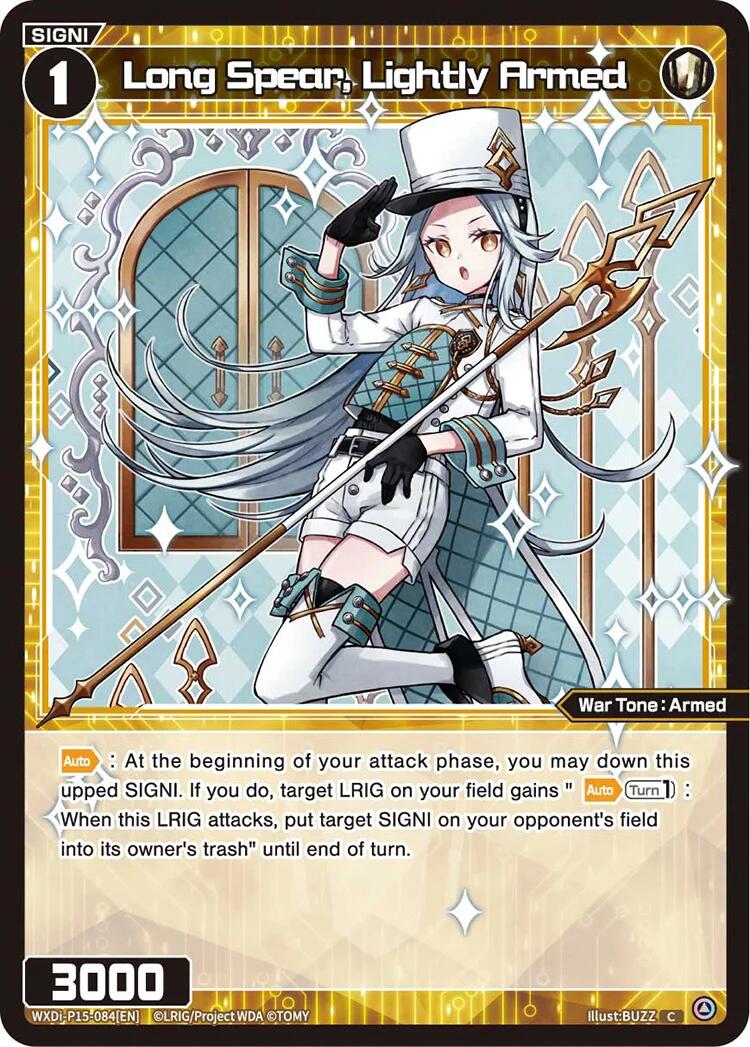 Long Spear, Lightly Armed (WXDi-P15-084[EN]) [Divisions DIVA]