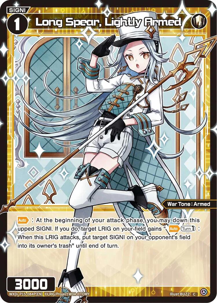 Long Spear, Lightly Armed (Parallel) (WXDi-P15-084P[EN]) [Divisions DIVA]