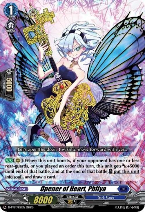 Opener of Heart, Philya (D-PR/722EN) [D Promo Cards]