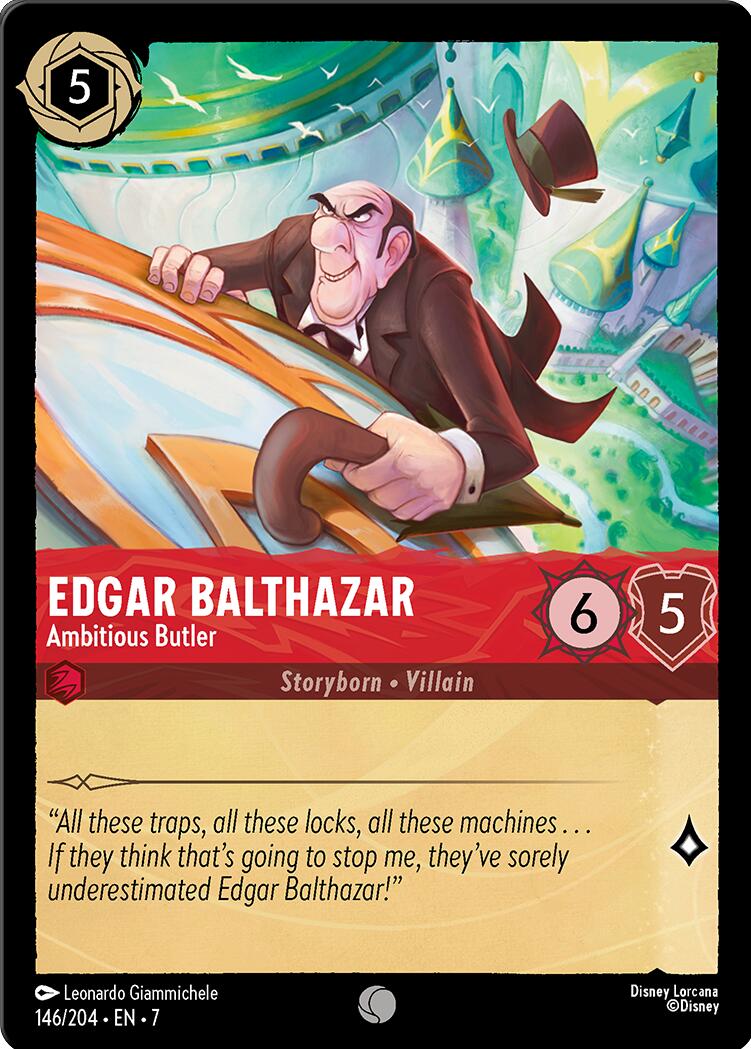 Edgar Balthazar - Ambitious Butler (146/204) [Archazia's Island]