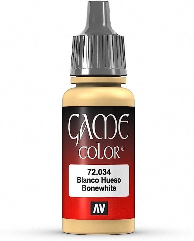 Vallejo Game Color Bonewhite Paint, 17ml