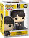 The image shows a Funko Pop! Rocks BTS - Suga vinyl figure from Funko in its packaging. The mostly white and yellow box features a clear plastic window displaying the figure. Numbered 281, Suga is dressed in a dark outfit with a detailed expression and hairstyle, making it a must-have for BTS fans.