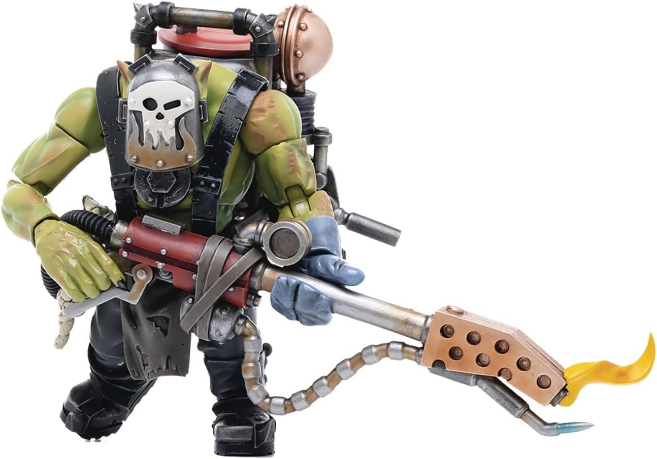 BLOOMAGE JOYTOY (BEIJING) TECH Warhammer 40K: Ork Kommandos Burna Boy Ragrob 1:18 Scale Action Figure