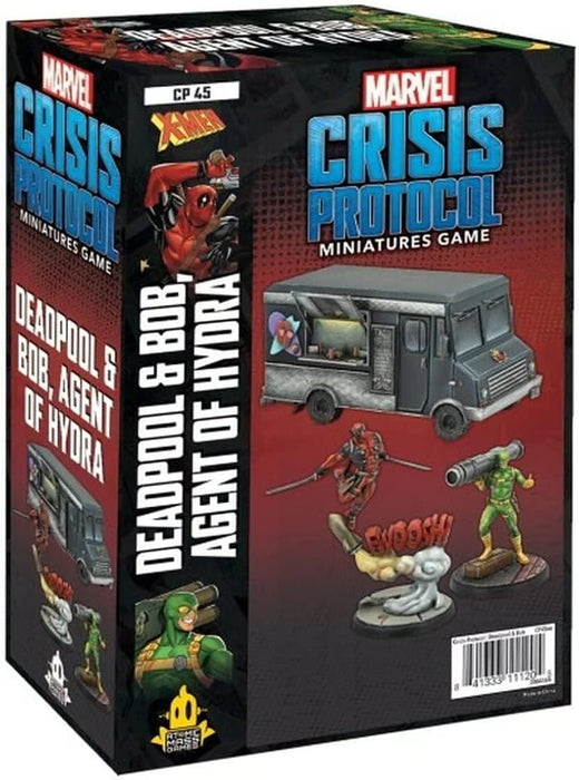 Marvel Crisis Protocol Deadpool & Hydra Agent Bob Character Pack