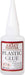 A plastic glue bottle from the Army Painter brand. The bottle is white with a red and cream-colored label reading "The Amy Painter Plastic Glue" and featuring a warning symbol. Specially formulated as polystyrene cement, it creates a strong bond ideal for plastic miniatures. Additional details are printed at the bottom.