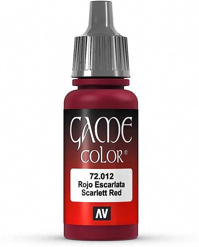 Vallejo Scarlett Red Paint, 17ml