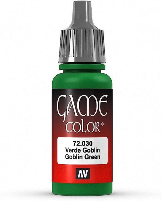 Vallejo Game Color Goblin Green Paint, 17ml