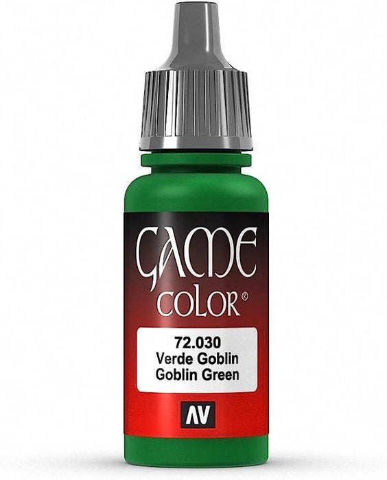 Vallejo Game Color Goblin Green Paint, 17ml