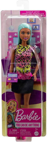 Barbie Makeup Artist Fashion Doll with Teal Hair & Art Accessories Including Palette & Brush