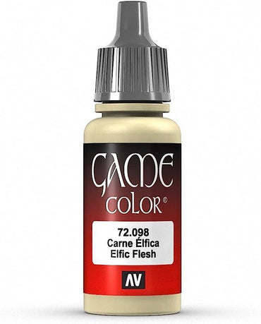 Vallejo Game Color Elfic Flesh Paint, 17ml