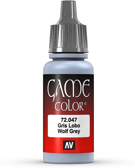 Vallejo Game Color Wolf Grey Paint, 17ml