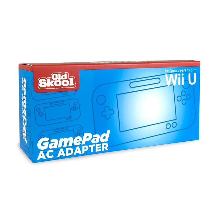 Old Skool Power AC Adapter for Nintendo Wii U GamePad