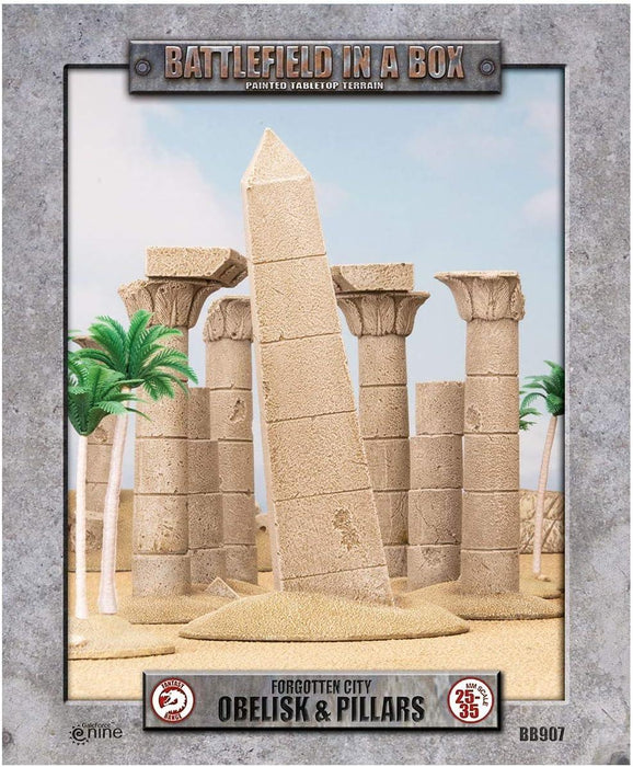 Battlefield in a Box - Forgotten City: Obelisk & Pillars