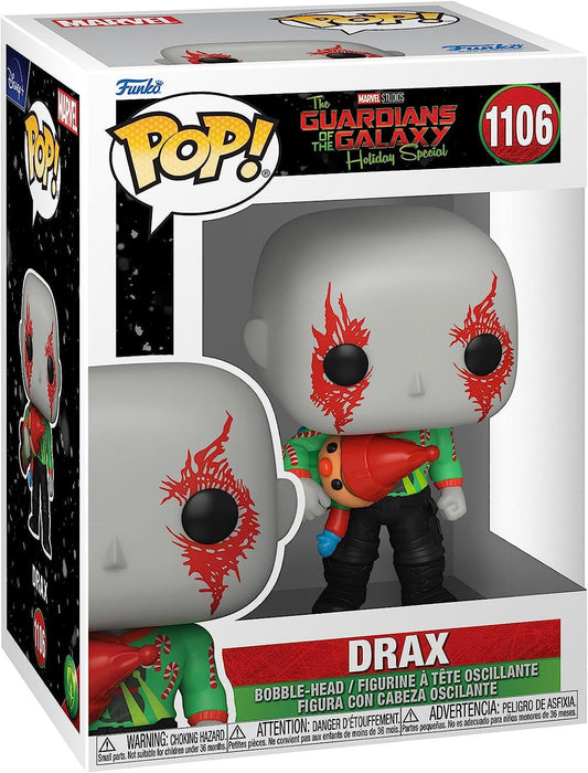 Funko Pop! Marvel Holiday: Guardians of The Galaxy - Drax