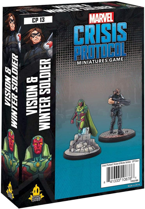 Marvel Crisis Protocol Vision and Winter Soldier CHARACTER PACK