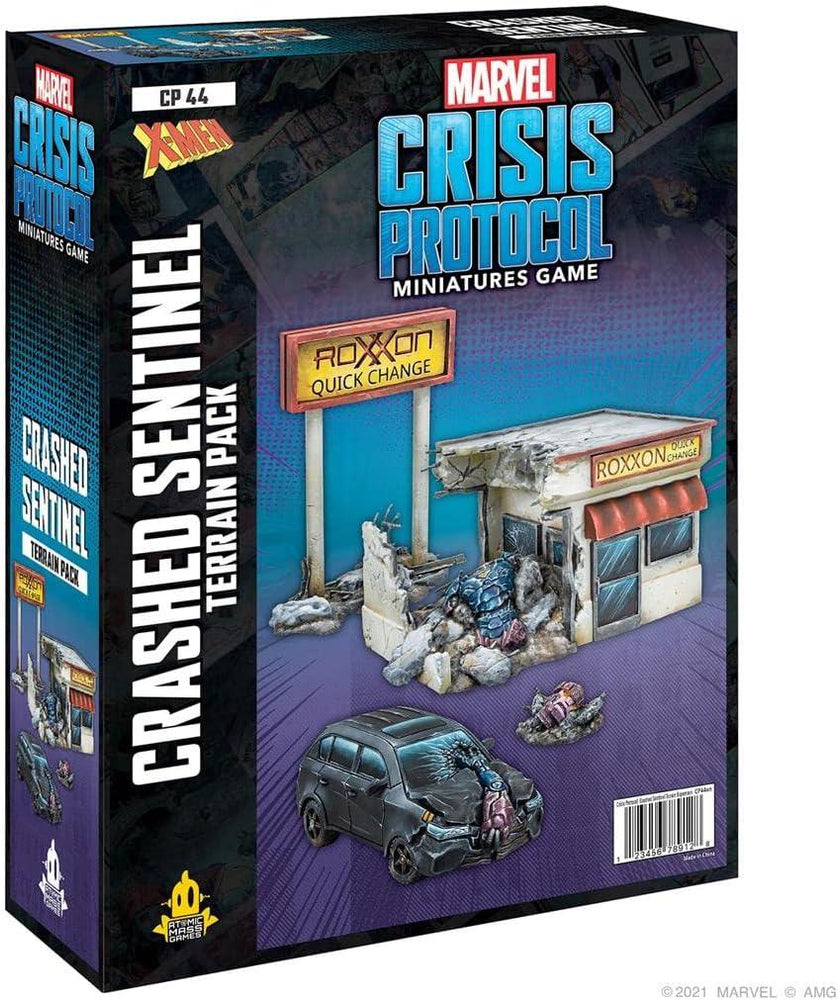 Marvel Crisis Protocol Crashed Sentinel TERRAIN PACK