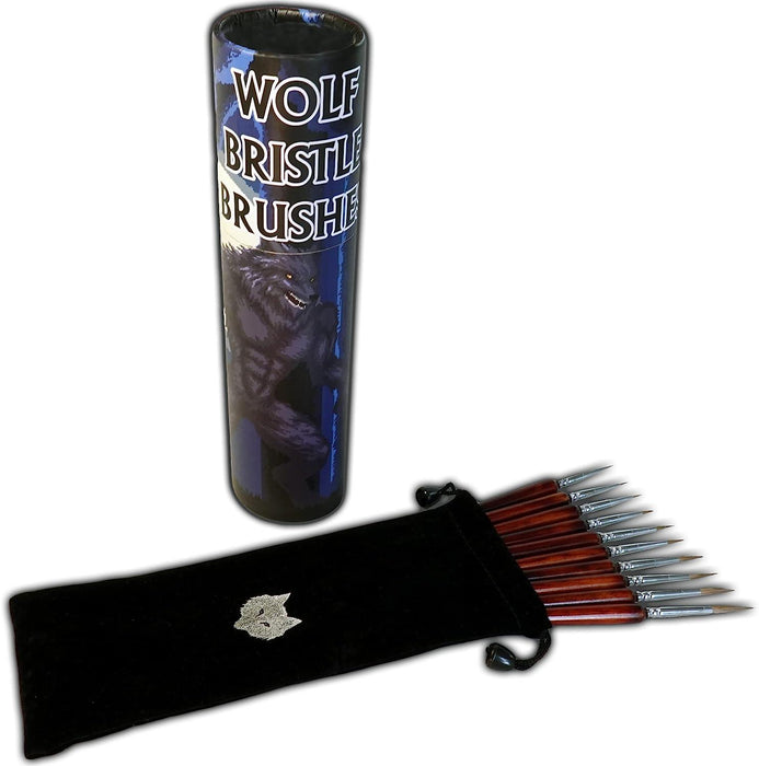 Wolf Bristle Brushes
