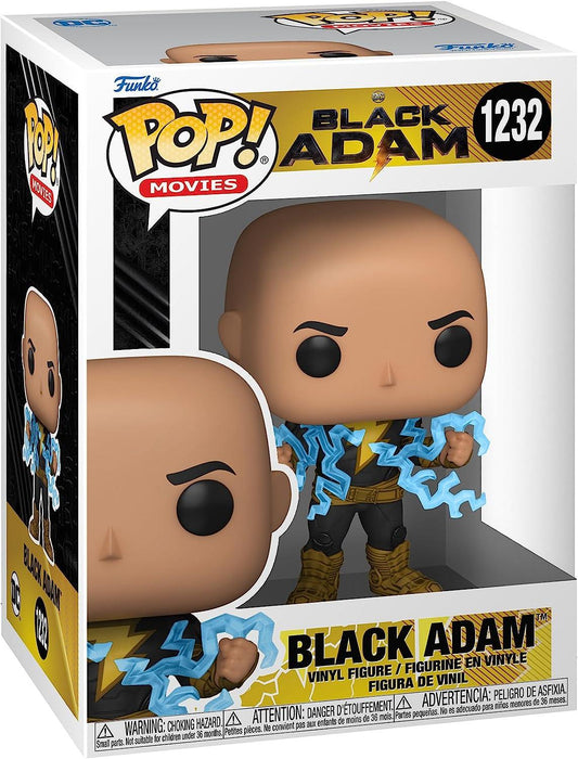 Funko Pop! Movies: Black Adam - Black Adam No Cape with Lighting Chest