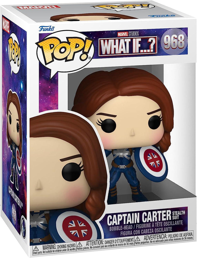 Funko POP Marvel: What If? - Captain Carter, Stealth Suit