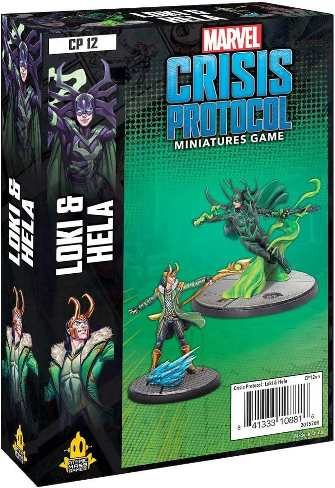 Marvel Crisis Protocol Loki and Hela CHARACTER PACK