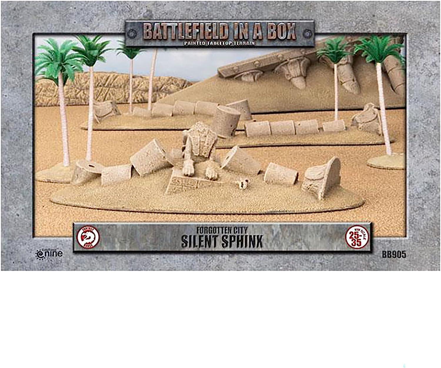 Gale Force Nine Battlefield in A Box: Forgotten City Silent Sphinx