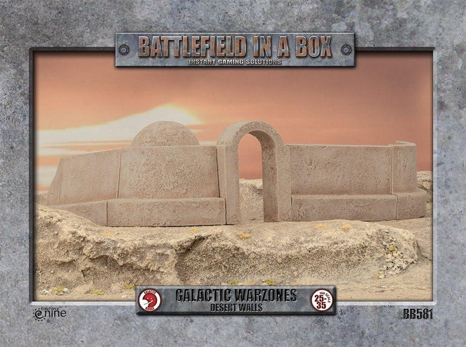 Battlefield in a Box Galactic Warzones Desert Walls