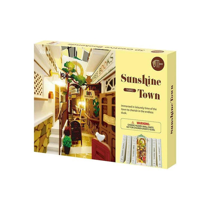 Sunshine Town Book Nook Shelf Insert