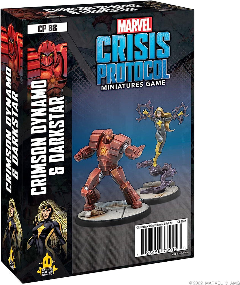 Games Marvel Crisis Protocol Crimson Dynamo & Dark Star Character Pack