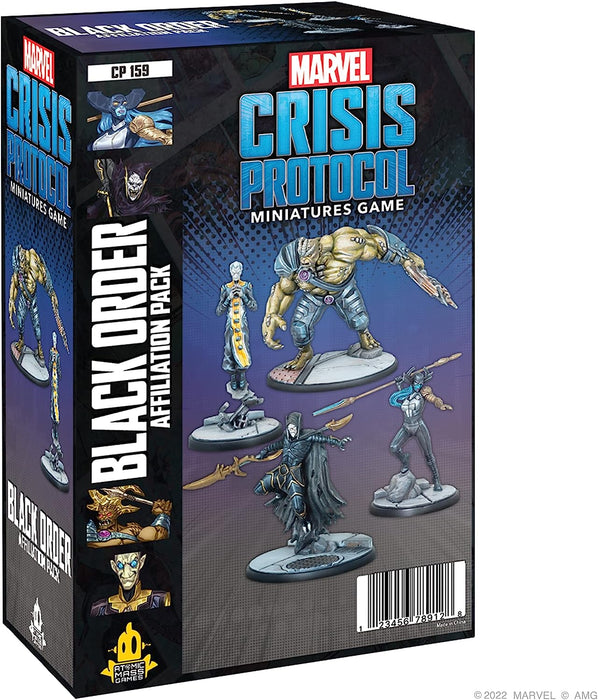 Marvel Crisis Protocol Black Order Squad Pack | Miniatures Battle Game