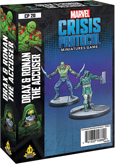 Marvel Crisis Protocol Drax and Ronan the Accuser CHARACTER PACK