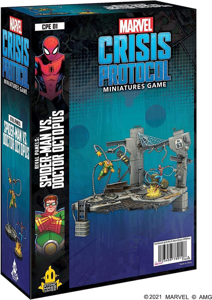 Marvel Crisis Protocol Spider-Man vs Doctor Octopus Rival Panels