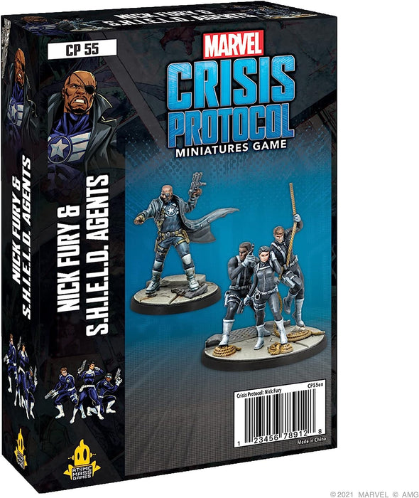 Marvel Crisis Protocol Nick Fury & S.H.I.E.L.D. Agents Character Pack